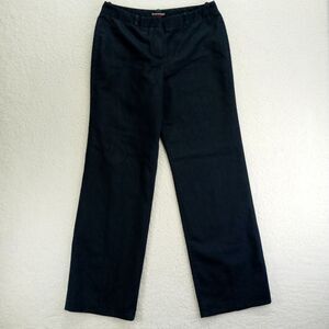 Essentials by A.B.S. Pants Womens 12 (32) Denim Look Dress Pants‎ Cotton Blend